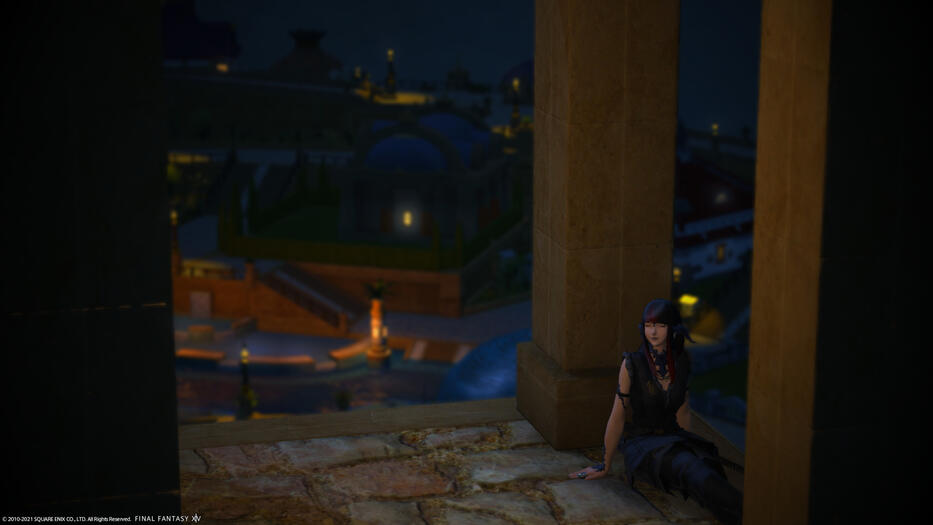 Night time in The Goblet.